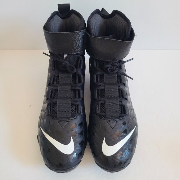 NEW Nike Force Savage 2 Shark Football Cleats BV0151-001 Size 9 Wide Black main image 7